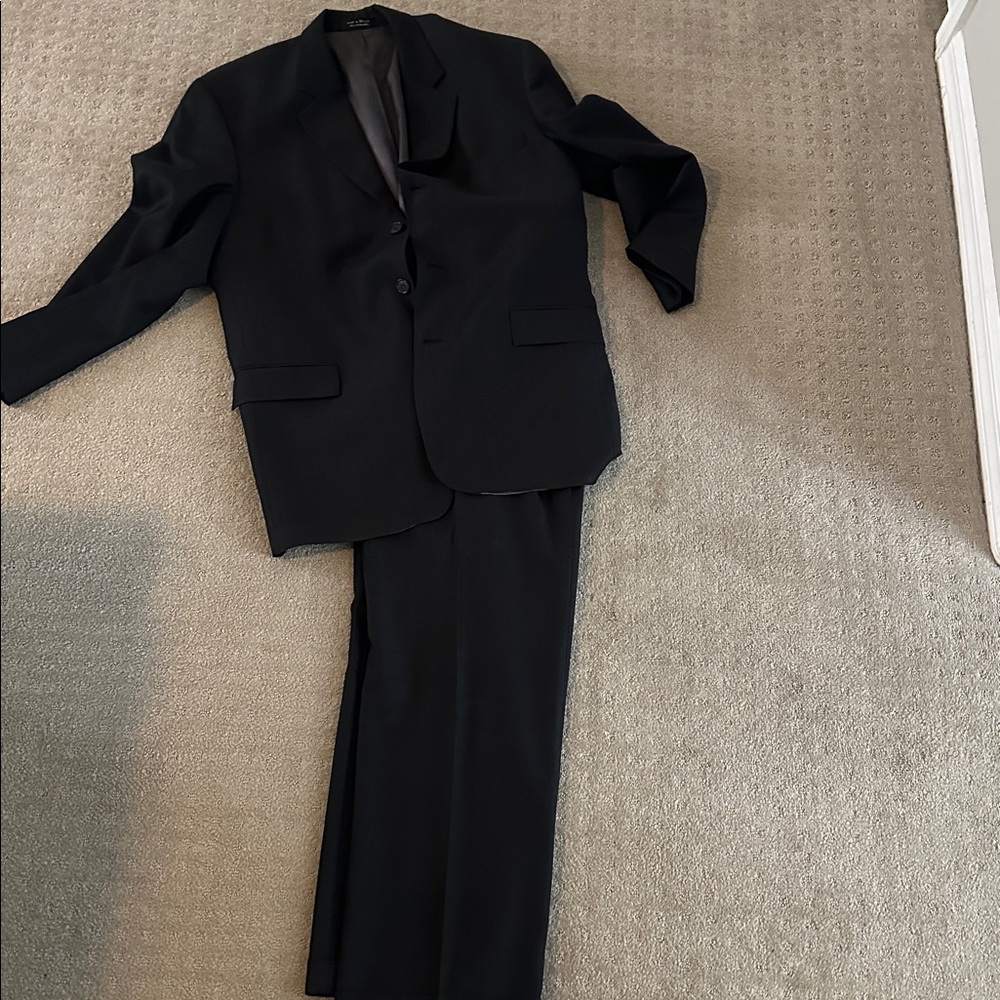 Andrew Fezza Charcoal Gray Suit